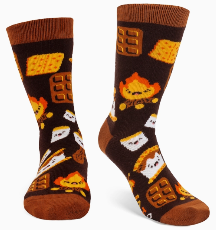Campers Have S'more Fun Kids socks
