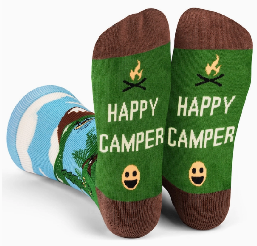 Happy Camper Socks