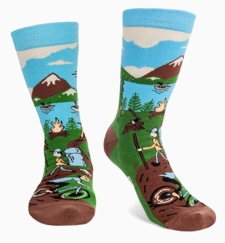 Happy Camper Socks