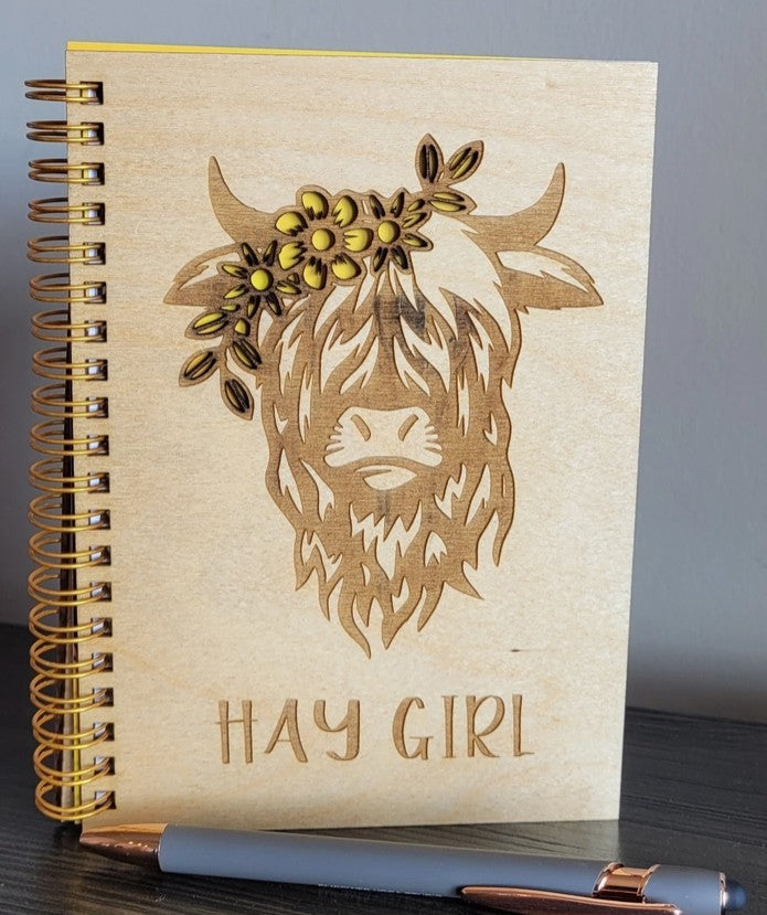 Highland Cow Notebook