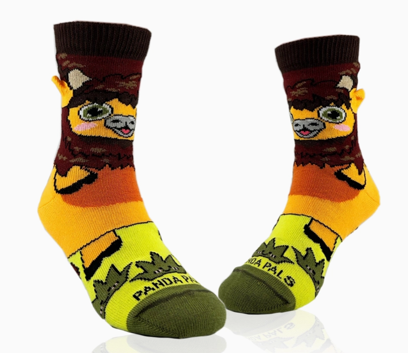 Bison Socks from the Sock Panda