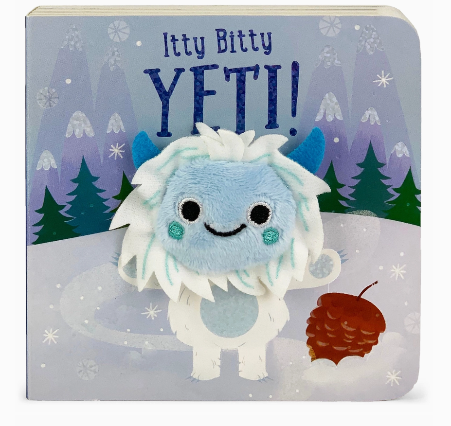 Itty Bitty Yeti Finger Puppet Board Book