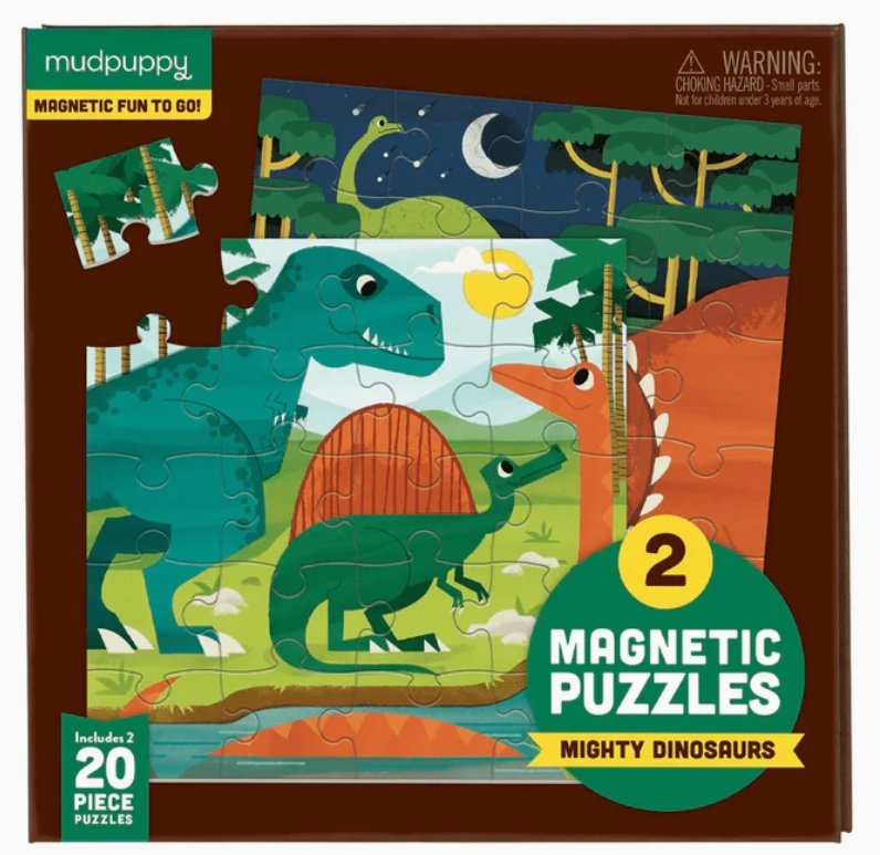 Mighty Dinosaurs Magnetic Puzzle