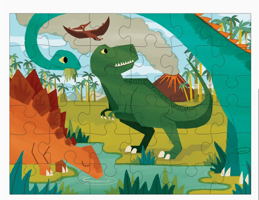 Dinosaur Park Puzzle To Go