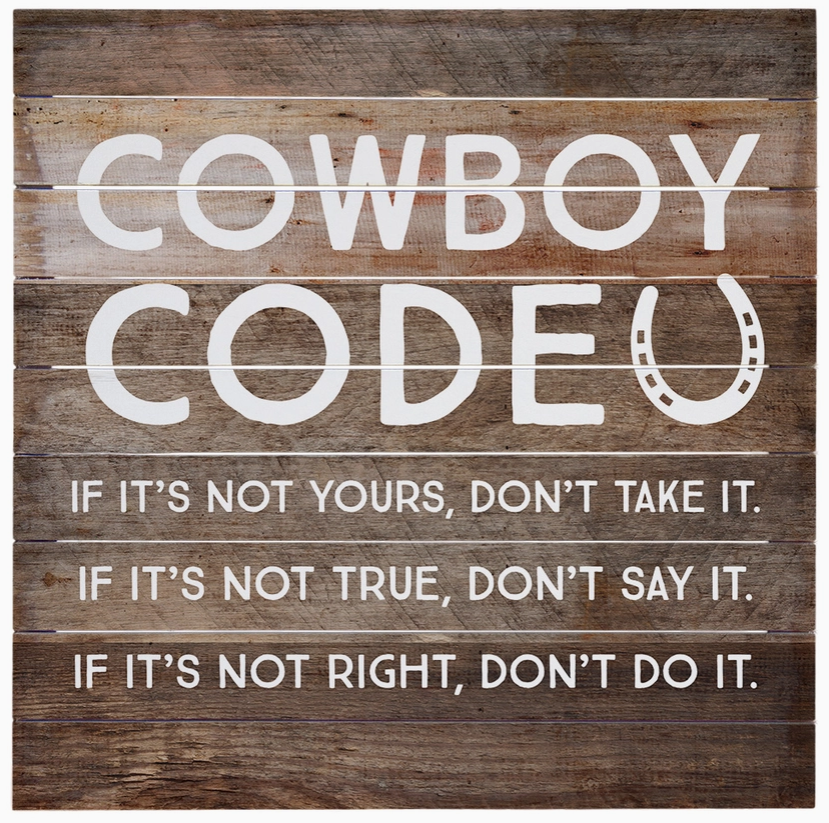 Cowboy Code - Perfect Pallets
