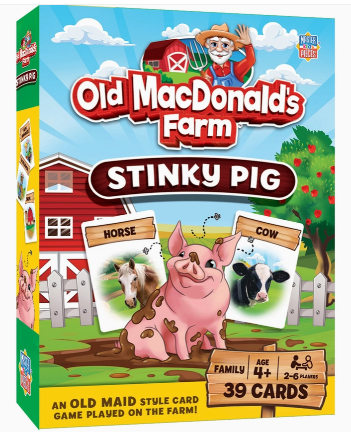 Old Macdonald's Farm - Stinky Pig Card Game