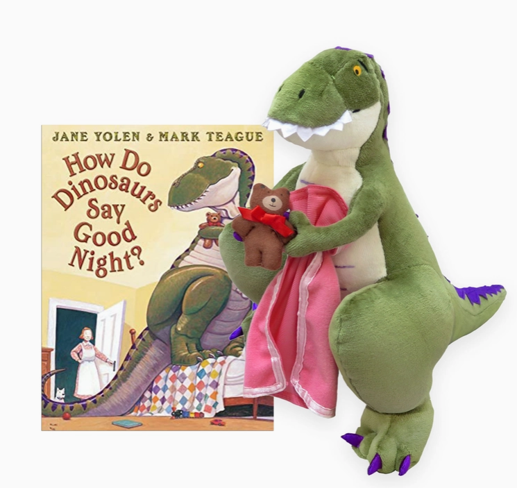 How Do Dinosaurs Say Good Night? Plush with Board Book