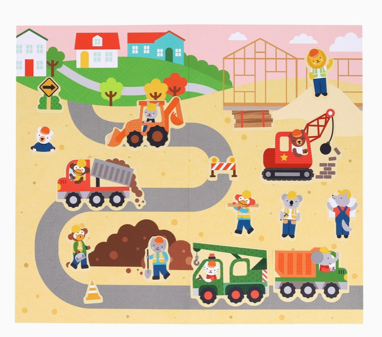 Mini Sticker Set: Little Builders