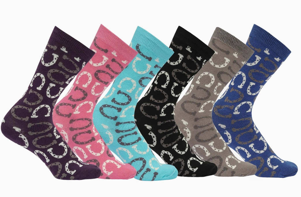 Lucky Horseshoes Socks