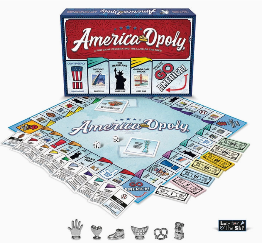 America-Opoly Board Game