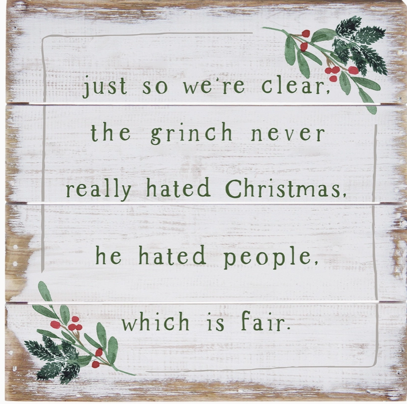 Grinch Hated - Perfect Pallet Petites