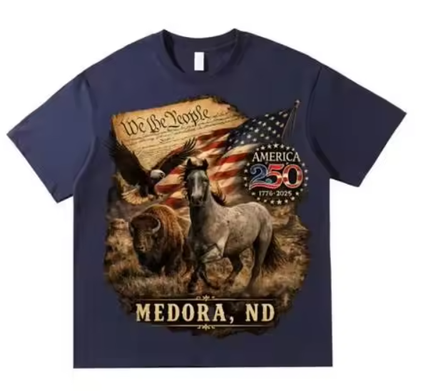 America 250 Stallion Chance Adult T-shirt