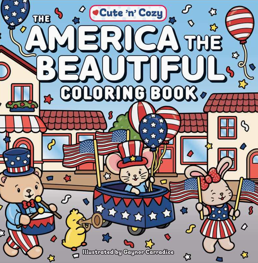 America the Beautiful Coloring Book