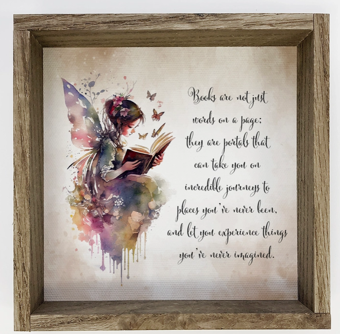 Reading Journey Fairy - Fairy Book Poem