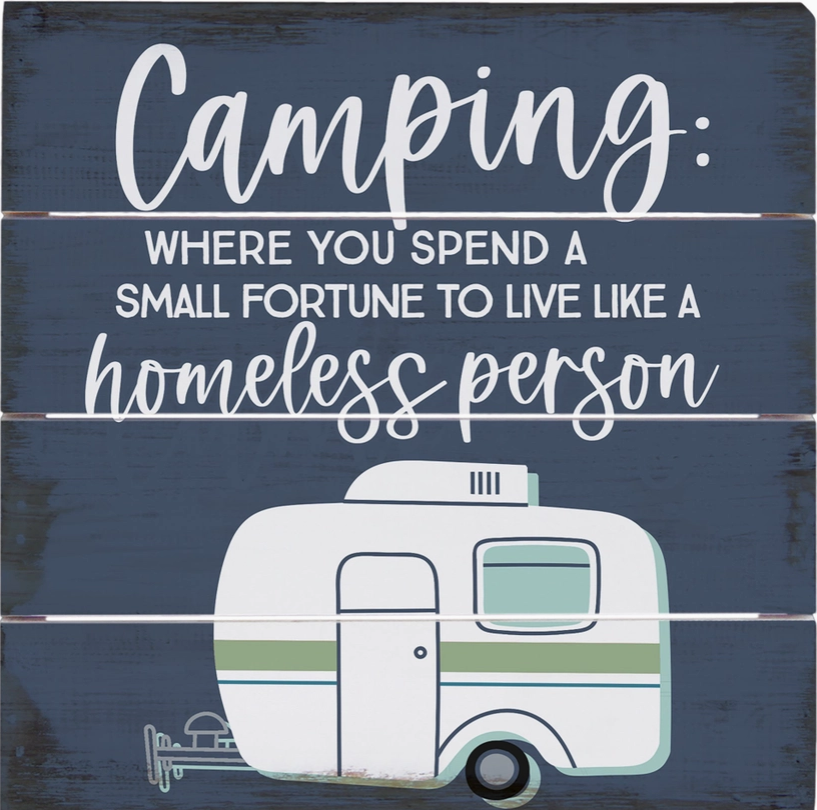 Camping Homeless - Perfect Pallet Petites