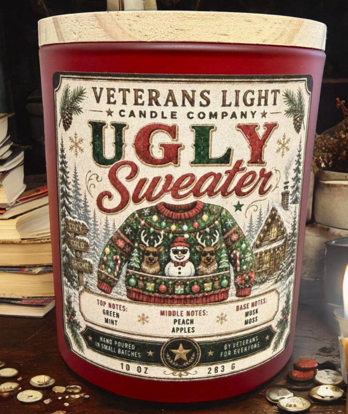 Ugly Sweater – Green, Mint, Peach, Apple, Musk & Moss
