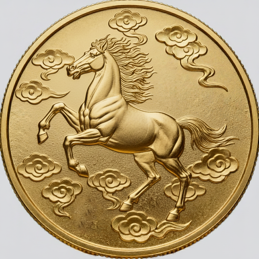 Year of the Horse Good Luck Coin