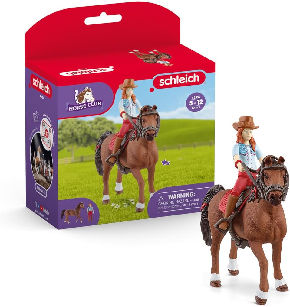 Schleich HORSE CLUB Hannah & Cayenne