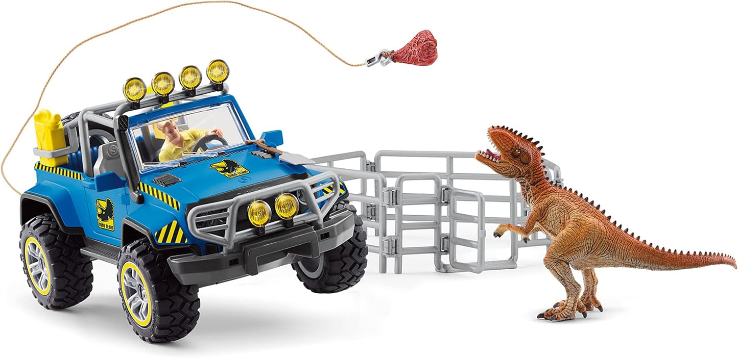Schleich Off-Road Vehicle with Dino Outpost
