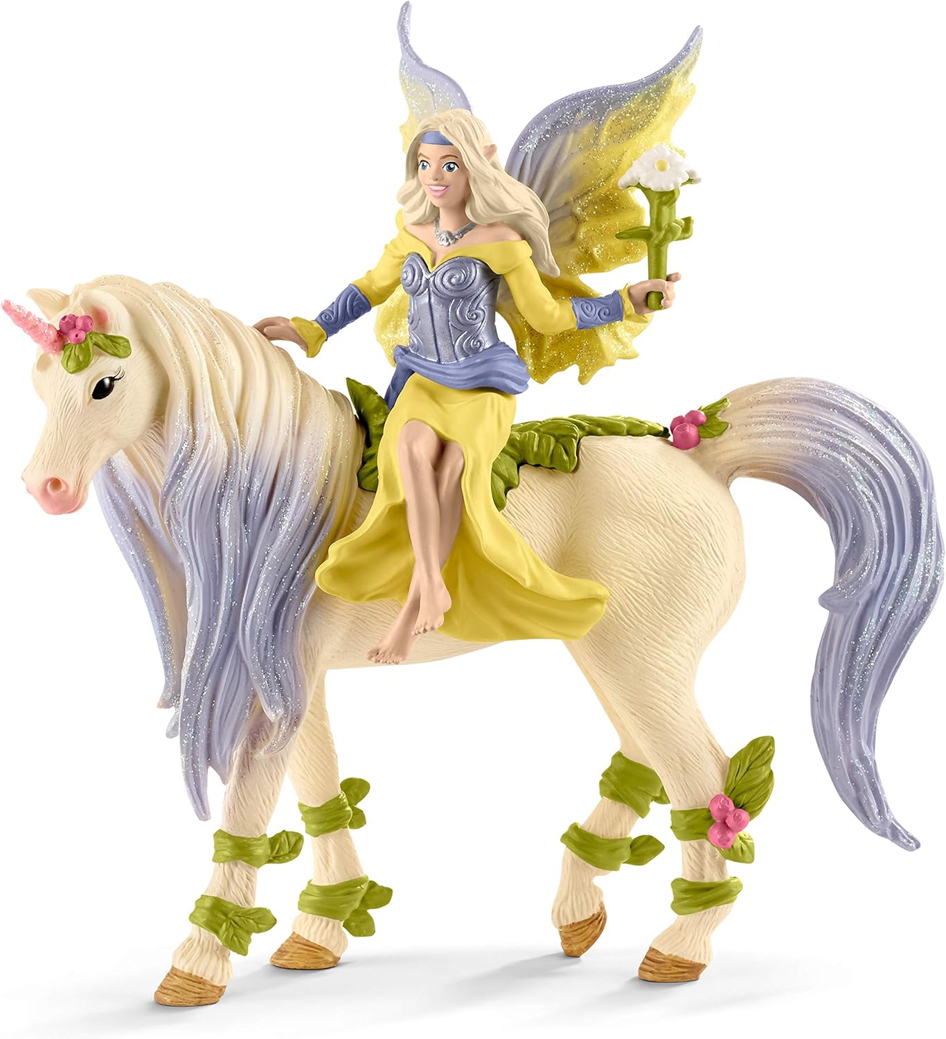Schleich Fairy Sera with Blossom Unicorn