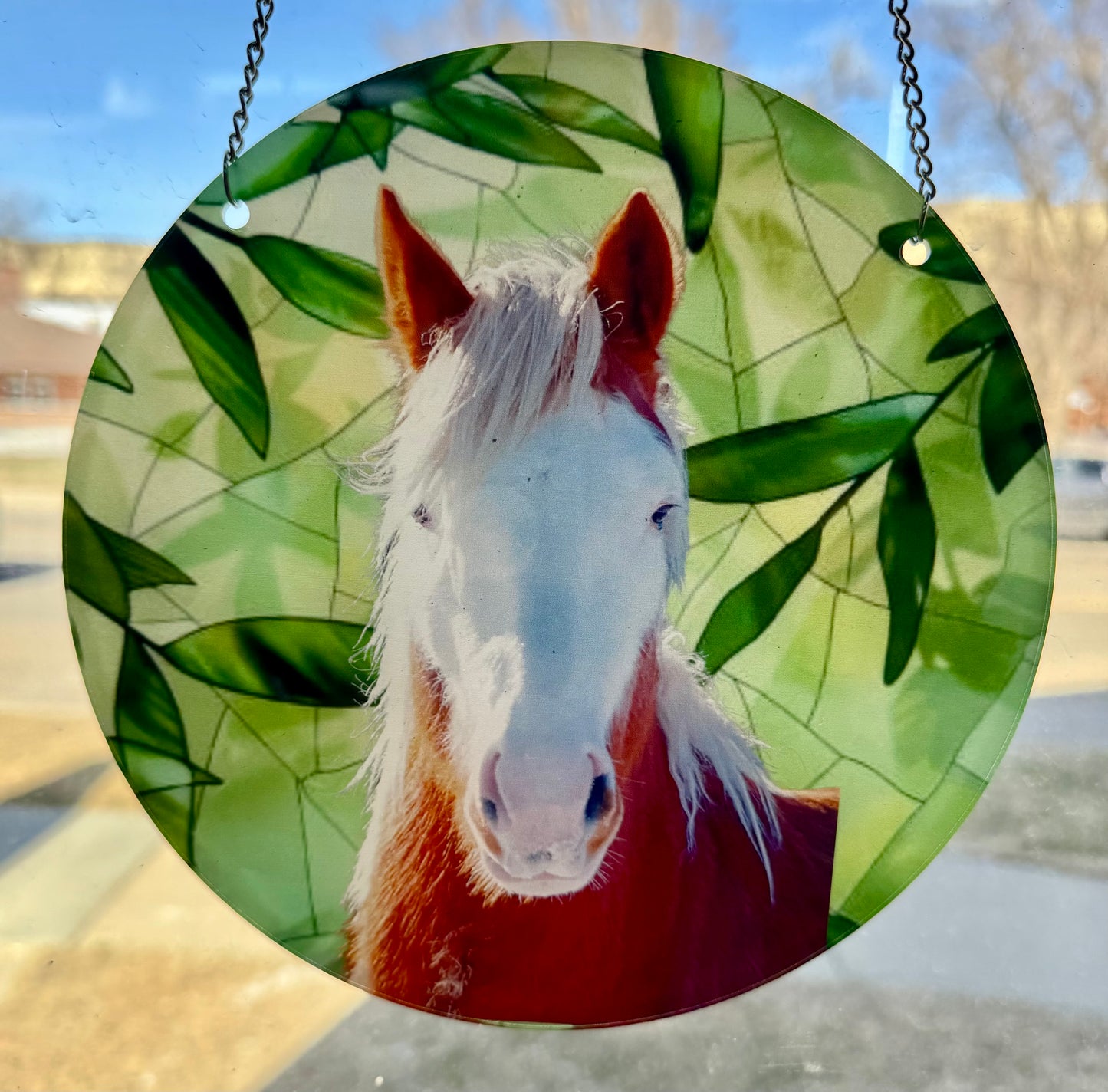 Chasing Horses Sun Catchers