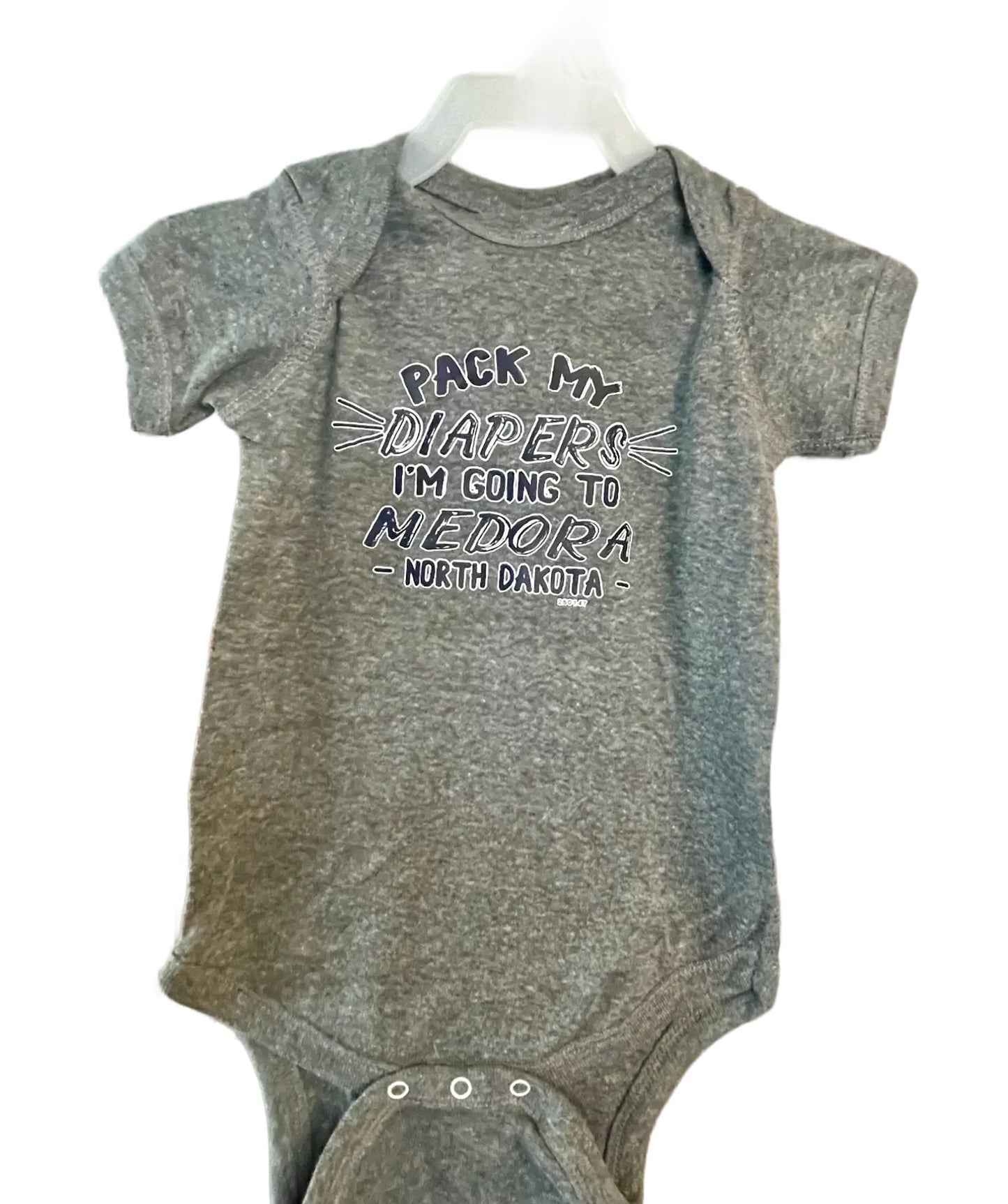 Pack My Diapers Onesie