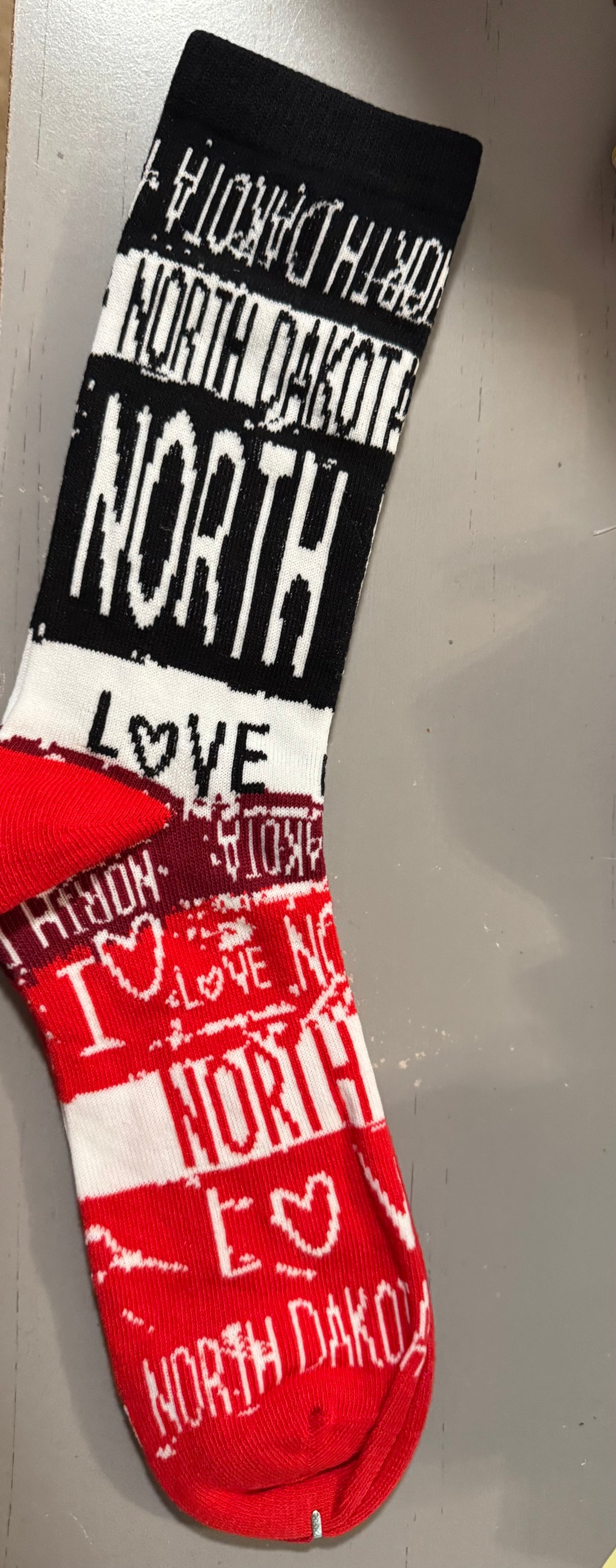 North Dakota socks