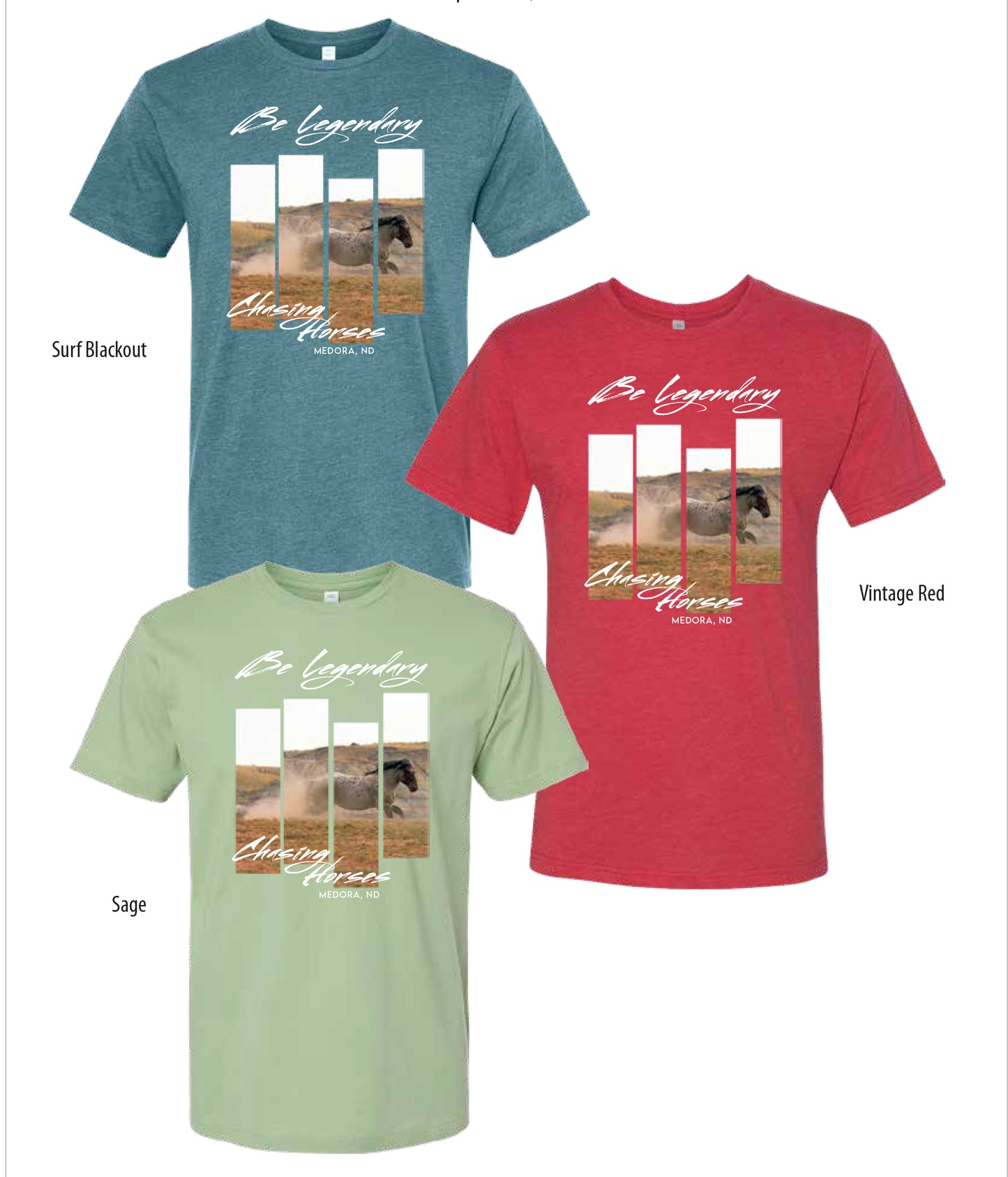 Stallion Red Face T-shirt