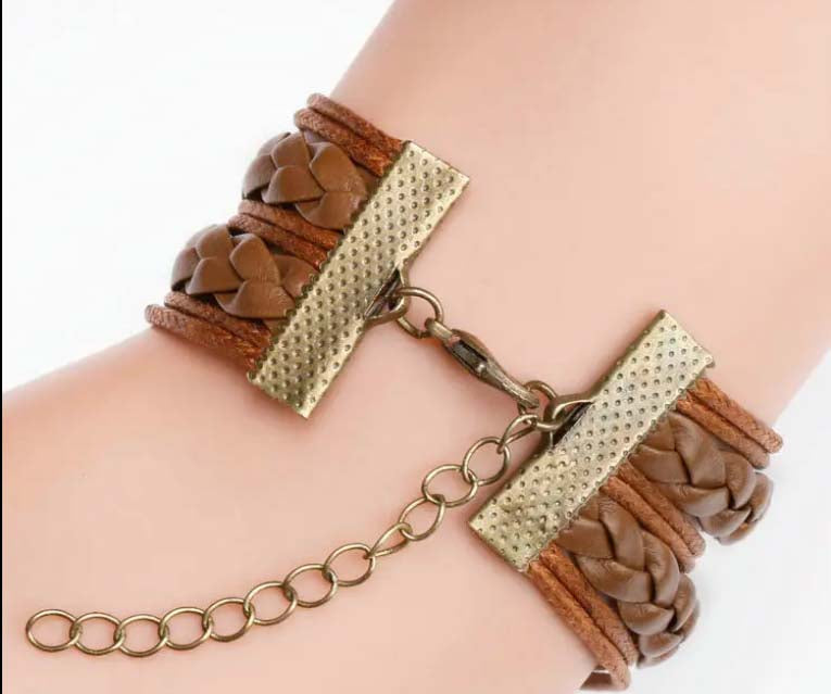 Chasing Horses Leather Bracelet