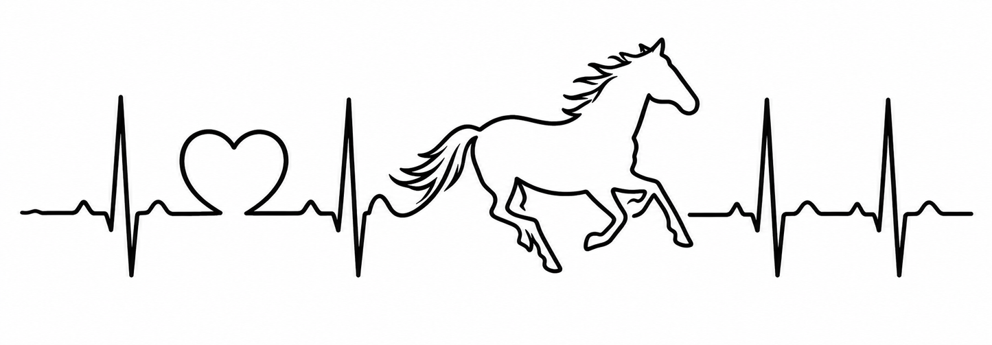 Chasing Horses Bumper Stickers