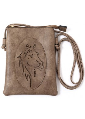 Horse Head Crossbody Cell Phone holder