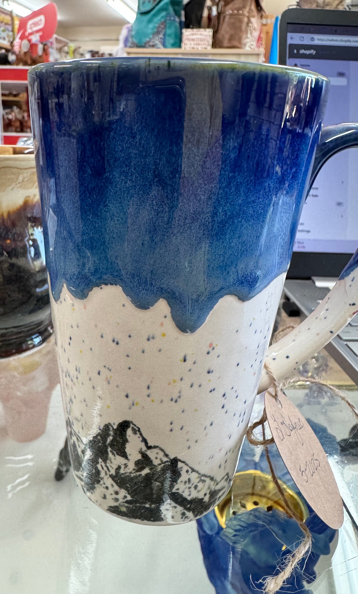 Custom Stonewear mugs