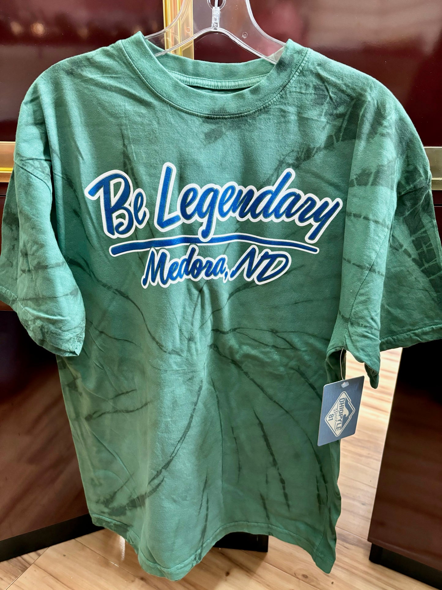 Tye Dye Be Legendary ND Adult shirt