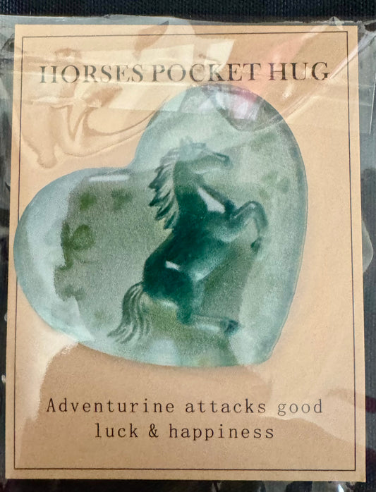 Colored Horse Pocket Hugs