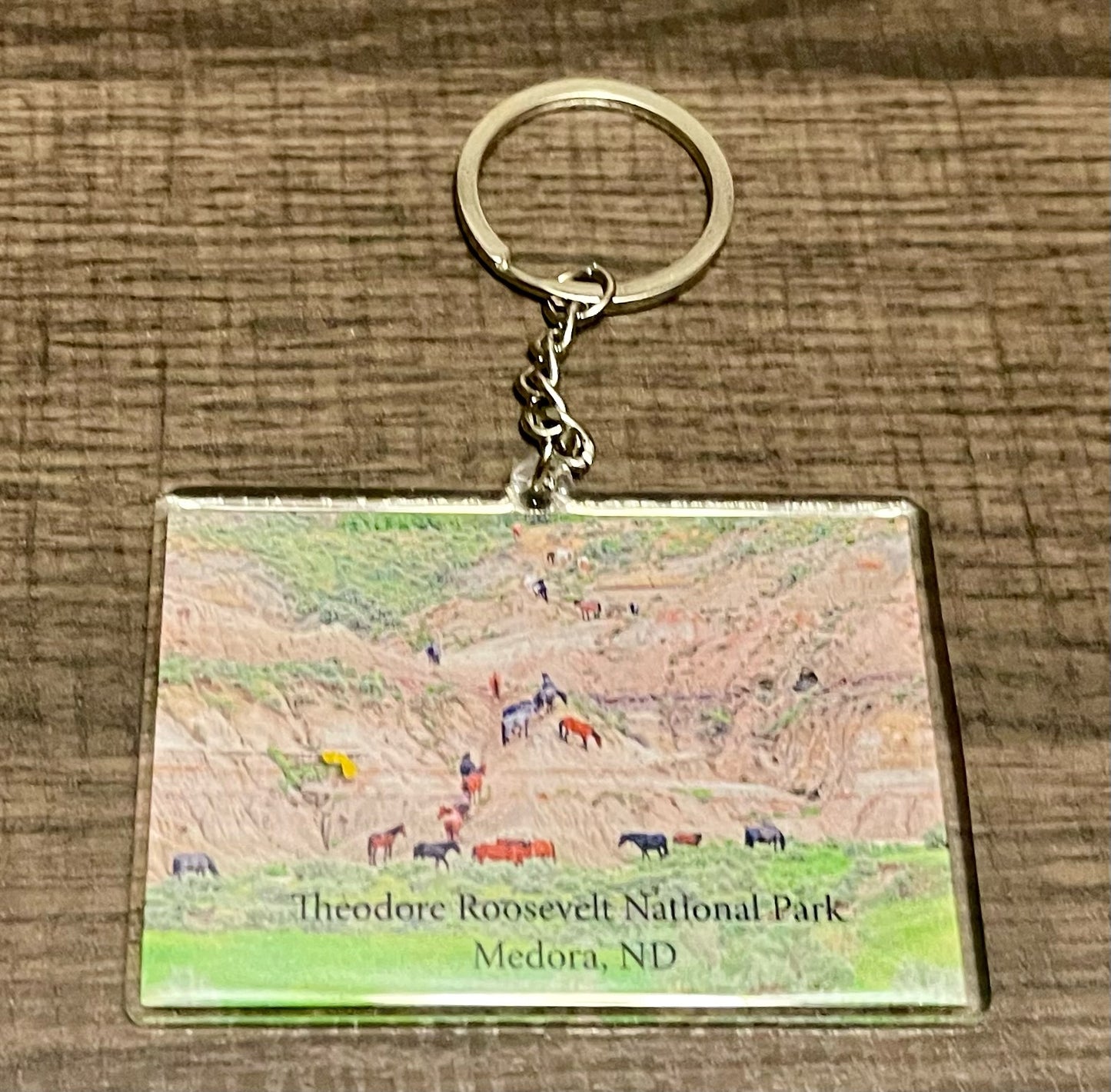Chasing Horses Acrylic Key chains