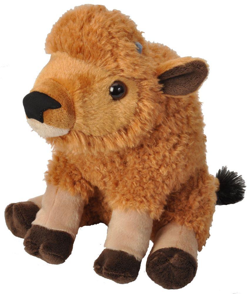 Wild Republic Bison Calf Stuffed Animal - 12"