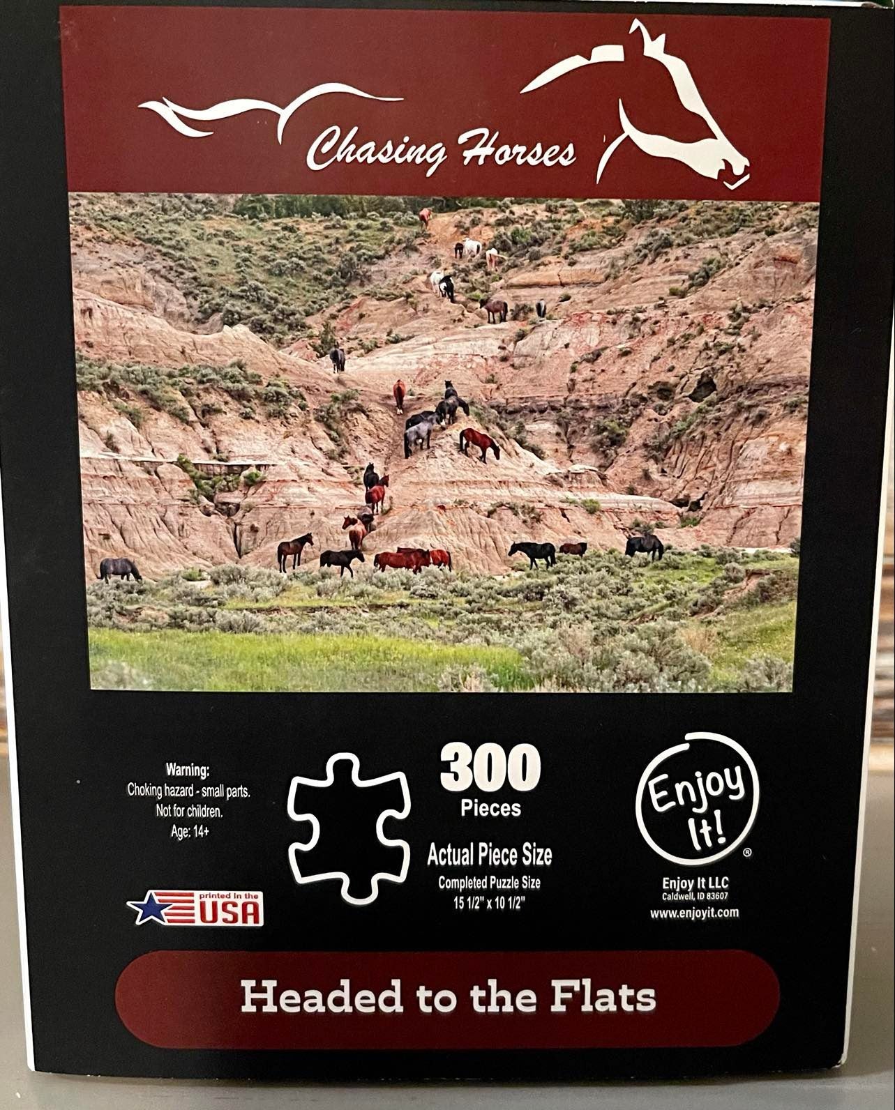 Headed to the Flats 300 piece puzzle