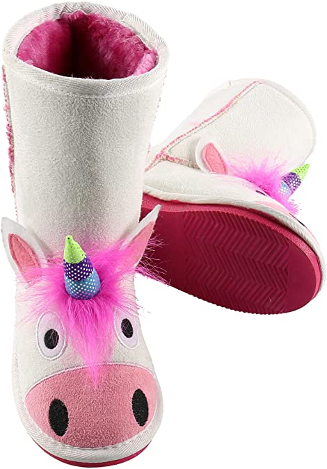 Unicorn Toasty Toez Boots