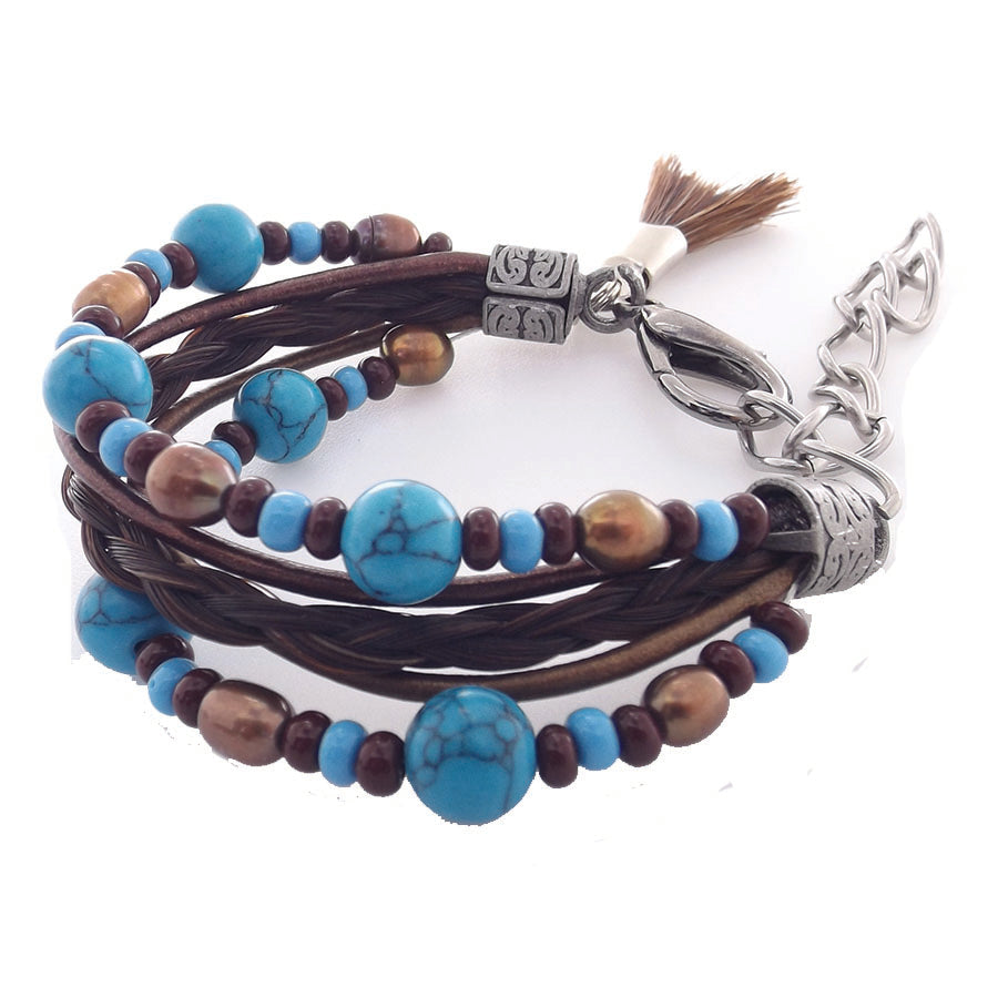 Horse Hair Tassel Bracelets