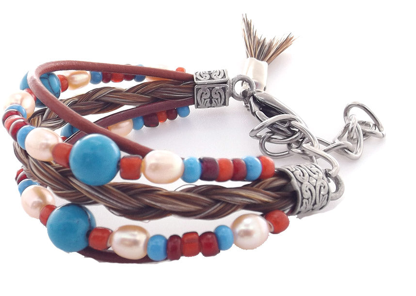 Horse Hair Tassel Bracelets