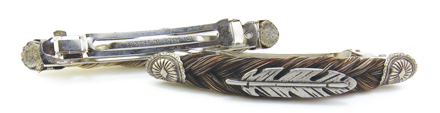 Horse Hair Barrettes