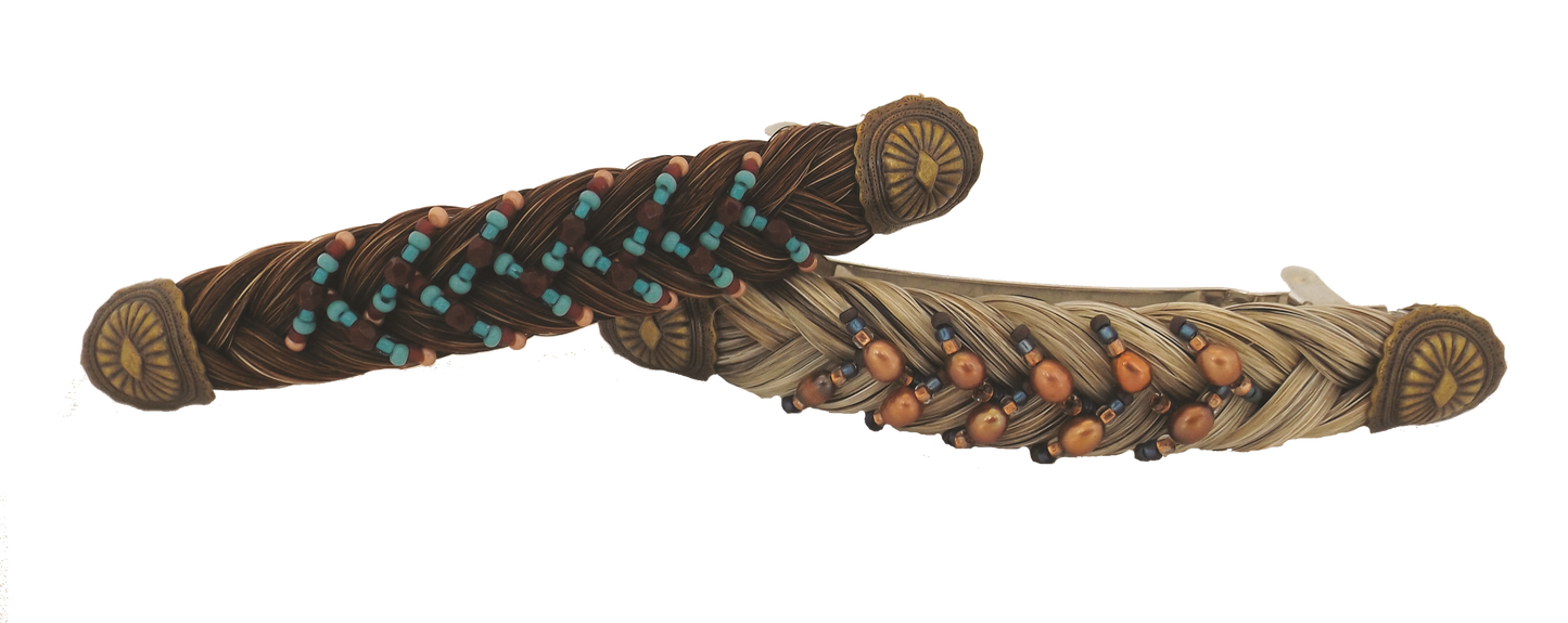 Horse Hair Barrettes