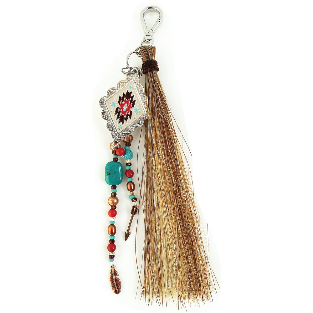 Chama Horse Hair Bag Tassel