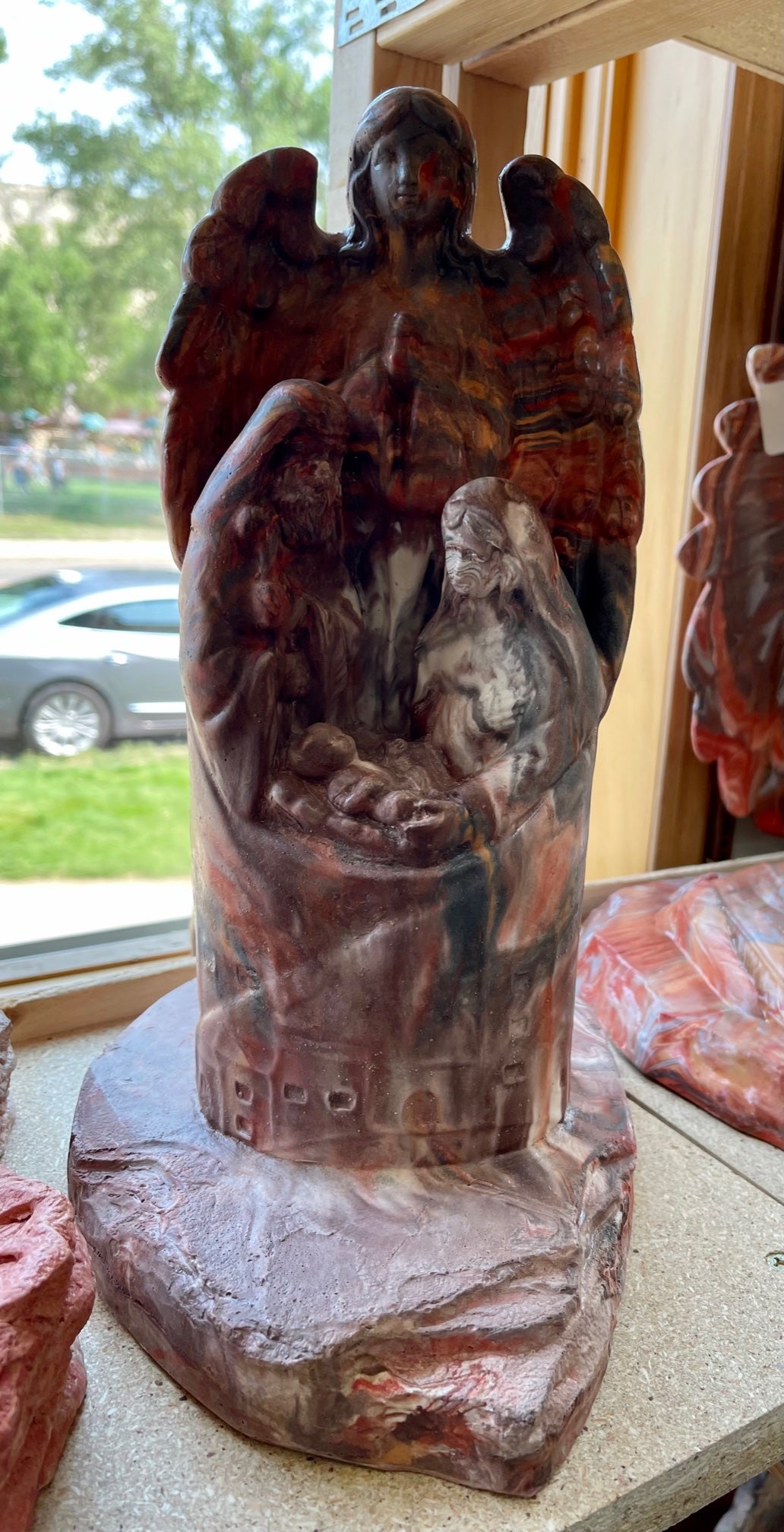 Large Nativity by Kickingbird Pottery