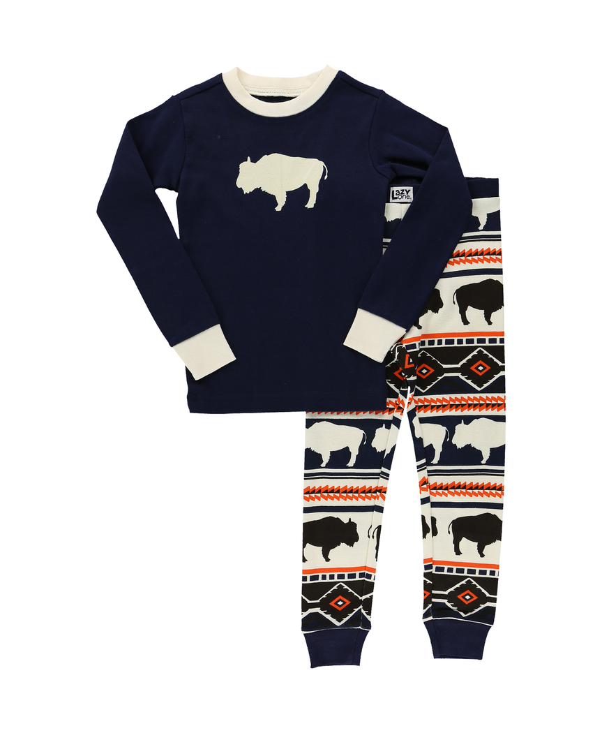 Buffalo Fair Isle | Kid PJ Set