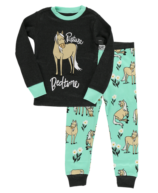 Pasture Bedtime Kid PJ Girl's Set