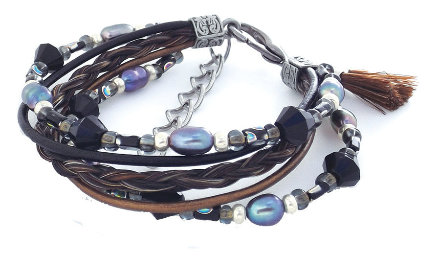 Horse Hair Tassel Bracelets