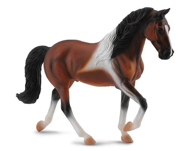Breyer CollectA Bay Pinto Tennessee Walking Horse Stallion