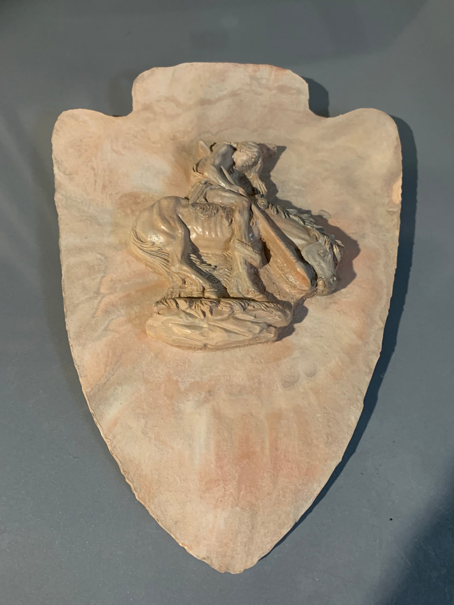 End of the Trail small by Kicking Bird Pottery