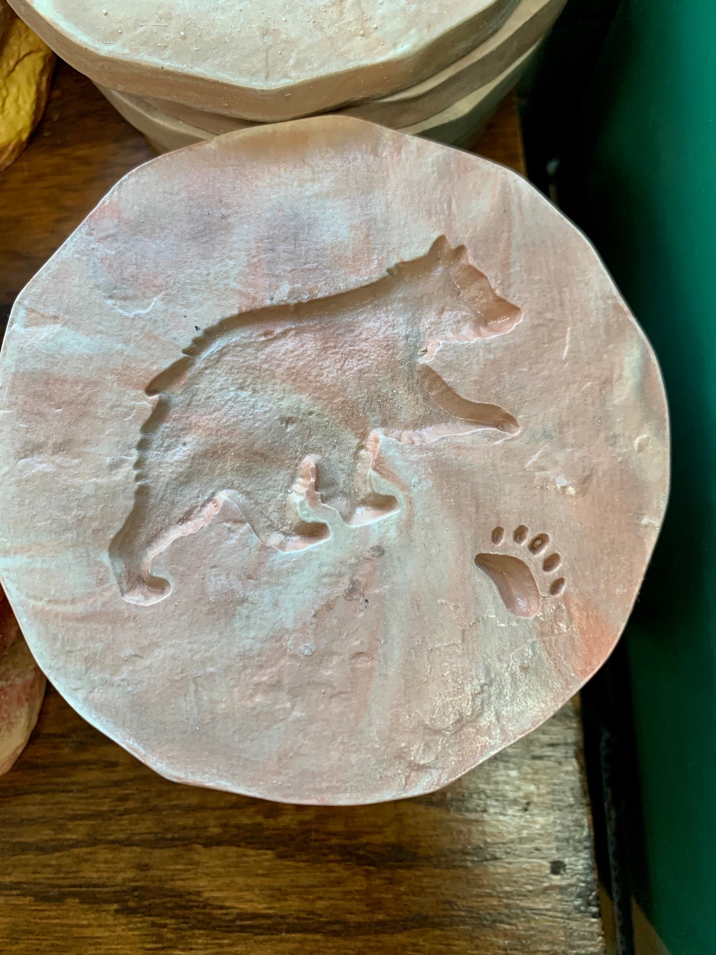 Coaster by Kicking Bird Pottery